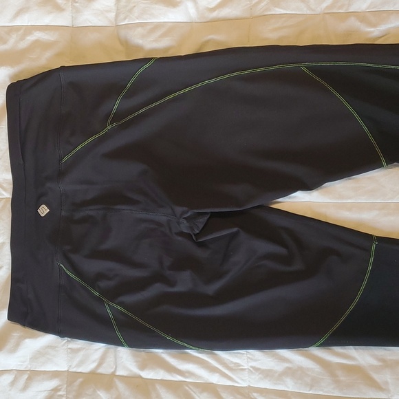 Nova Sport Womens black stitched up active Leggings in sculpt tech size M NWT - Picture 11 of 14